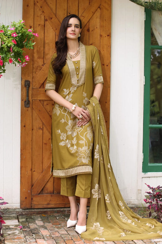 3PC Bareeze Embroidered Lawn BR-86