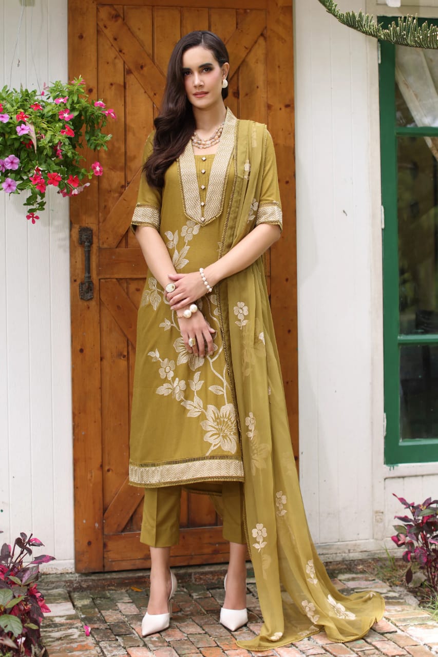 3PC Bareeze Embroidered Lawn BR-86