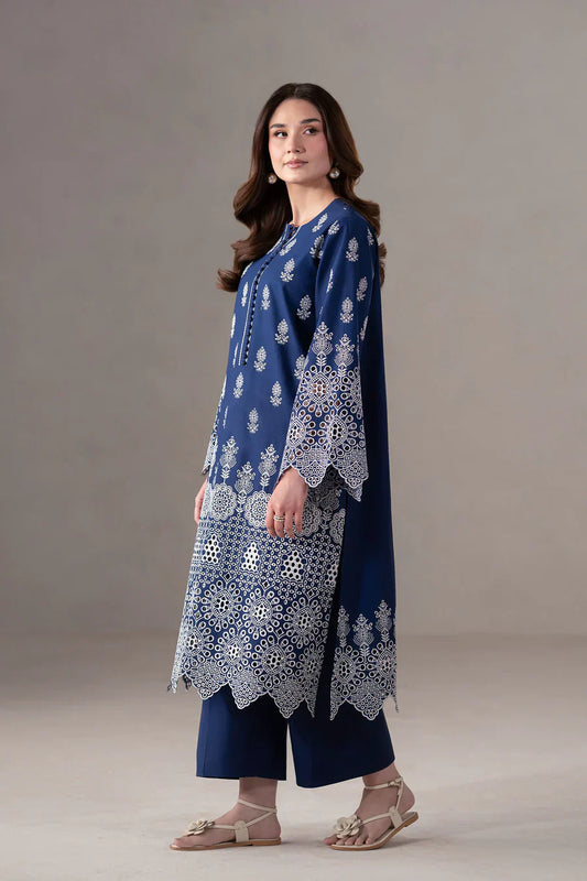 2PC Cross Stitch Embroidered Lawn CS-256