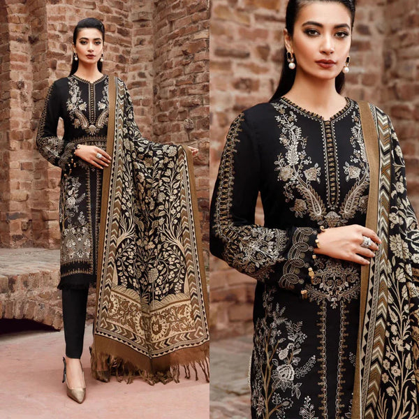 3PCS Coco Embroidered Lawn Collection CC-113