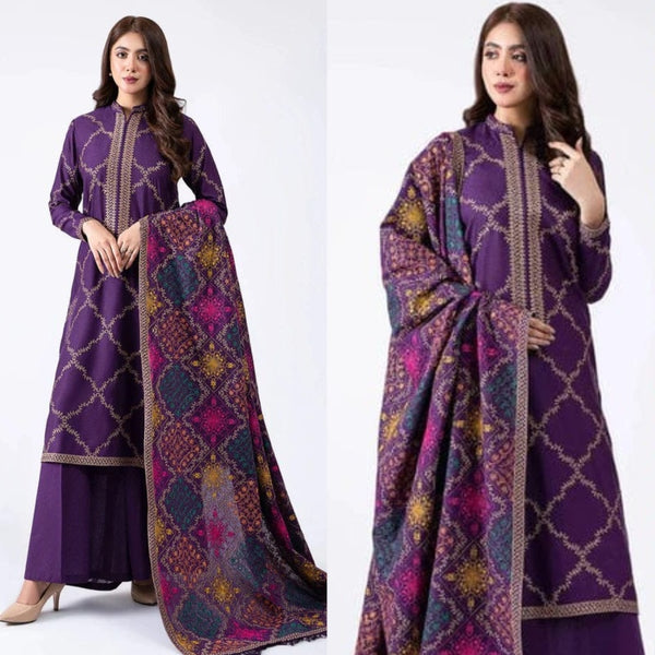 3PCS Sobia Nazir Embroidered Lawn Collection D-64